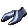 Amazon Aliexpress Popular Transfronteiriço 48 Tamanho Grande 47 Bico Fino Botas Martin Britânicas Botas Curtas Masculinas Sapatos de Couro Masculinos Britânicos