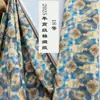 Pijamas Tela de Seda Algodón Seda de Algodón Artificial Vestido para Niños Tela para Ropa Verano Caída Estampado