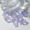 Nuevas Cuentas de Vidrio Pez Pequeño Iridiscentes con Agujero para Ensartar, Cuentas Sueltas para Pulseras, Collares, Aretes, Colgantes y Accesorios de Joyería DIY