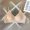 Ropa Interior Invisible con Tirantes Finos, Tiras de Gel Sin Costuras, Soporte Suave, Lencería con Sensación de Segunda Piel, Anticaída, Copas Fijas