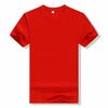 Camiseta publicitaria de cultura estudiantil DIY hecha de ropa de clase impresión de logotipo camiseta de cuello redondo poliéster algodón manga corta fabricantes mayoreo