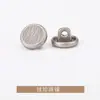 Botones de Malla Biselada Planos Cosidos a Mano Botones Metálicos Botones de Camisa Botones de Punto para Suéter Accesorios de Ropa Jinda