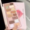 Paleta de sombras de ojos de color maestro a juego suministro directo de fábrica color mate nacarado - súper pigmentación sin caída de polvo maquillaje a prueba de agua y sudor herramienta de maquillaje de belleza portátil con ventosa magnética sombra de ojos