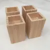 Protetores de Pés de Cama de Madeira Maciça, Elevadores de Pés de Mesa, Protetores de Pés de Sofá, Blocos de Elevação de Móveis, Almofadas de Elevação para Mesas de Centro, Cubos de Pés de Armário
