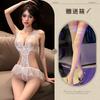 Night Tingxiang Sexy Mono Encaje Tentación Pijama Caliente No-off Traje Uniforme Lencería Sexy