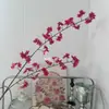 Simulación Boda China Nueva Arreglo de Boda Arreglo Rojo Fondo Rojo Material de Flores Banquete de Bodas de Nicho Arte Floral de Simulación