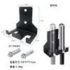 Equipamento de Fitness Barra Plates Manga Plástico Aço Revestido Gancho Suporte Bandeja Rack de Bandejas Almofada para Barra Rack de Suporte para Drop Cannon