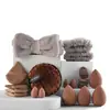Set Personalizado de 40 Esponjas de Maquillaje Transfronterizo, Esponja No Absorbente de Polvo, Doble Uso para Aplicación Seca y Húmeda, Esponja Cushion, Set de Herramientas de Belleza