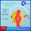 Interruptor de Corda de Puxar Bidirecional Manual-Automático com Função de Autotravamento, Sensor de Proteção Abrangente, Interruptor de Corda de Puxar