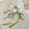 Anillo para el pelo de felpa grande para intestino grueso de otoño e invierno, banda elástica para el pelo de celebridad de internet coreana para mujer, cuerda para el pelo peluda de estilo invernal, diadema elegante
