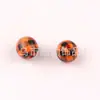 Cuentas Cuadros de Color Hechas a Mano Personalizadas 16mm20mm Cuentas Redondas Perforadas Manualidades Decorativas Cuentas Cuadros Fábrica