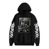 Berserk Talla Europea Comercio Exterior Estampado Otoño e Invierno Chaqueta Estudiante Sudadera Sudadera con Capucha de Comercio Exterior