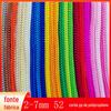 Atacado de fábrica corda de pp corda de polipropileno preto e branco corda de quatro agulhas corda oca portátil com cordão de ajuste corda de nylon trançada colorida