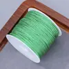 Balde pequeno A-line Acessórios de joias DIY, pulseira de cordão trançado colorido feita à mão, material de cordão semiacabado para tecelagem de nó chinês