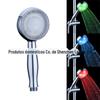 Led chuveiro sensível à temperatura mudança de cor chuveiro sensível à temperatura três cores chuveiro led chuveiro de mão 8008-A18