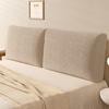 Cojín Suave con Respaldo para Mesita de Noche, Soporte Lumbar para Cama, Cojín para Habitación Tatami, Lino, Extraíble y Lavable, Moderno y Sencillo