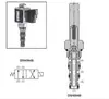 Válvula Solenoide de Cartucho Hidráulico Parker - Tipo de Válvula de Carretel de Quatro Vias e Duas Posições Série DSH084