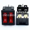 Interruptor Pulsador Doble Kcd6 Kcd3 Rojo Interruptor Basculante de 6 Pines y 2 Posiciones Luz LED Certificación KC Corea