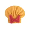Touca Seca Cabelo Laço Super Absorvente Secagem Rápida Fleece Coral Princesa Sem Soprador Touca de Banho Feminina Fofa Acolchoada Lenço de Cabeça