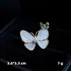 Borboleta broche de alta qualidade anti-fritilar Pérola anti-luz pin corpete pin spot pérola pin acessórios de vestuário