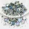 Paquete de Materiales DIY Flor de la Suerte Pulsera Cadena para Teléfono Móvil Pinza para el Cabello Pulsera Cadena para Teléfono Móvil Hecho a Mano Vidrio de Cristal Cuentas Sueltas Cuentas