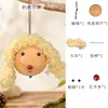 Kit de material para manualidades de muñeca con pelo rizado de calabaza con forma de huevo, accesorios de muñeca lindos con temática de bosque, venta directa del fabricante