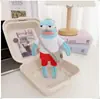 Colgantes de peces geniales, peces flácidos, peces que yacen planos de los residentes de Fondo de Bikini, accesorios para llaveros, chalecos de cama, Año Nuevo
