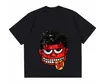 Nueva Camiseta de Manga Corta con Estampado 3D para Hombre, Moda Urbana 2025, Cuello Redondo Holgado, Estilo Hip-Hop, Top Moderno Unisex