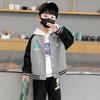 Roupas Infantis de Primavera com Desenhos para Meninos 2026 Nova Coleção Primavera e Outono Estilo Coreano Jaqueta Baseball Bonita para Bebê Menino com Desenhos