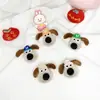 Broche de Muñeco Perro de Peluche de Dibujos Animados, Decoración para Mochila, Accesorios para el Cabello DIY, Accesorios para Zapatos y Calcetines, Broche de Graduación