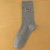 Calcetines de Algodón de Media Pantorrilla para Mujer, Estilo Coreano Universitario, Sueltos, Bordados, con Dibujos de Animales Lindos, con Borde de Encaje, para Otoño e Invierno