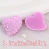 Tinta Pérola Vaga-lume Coração Torto Fazendo DIY Capa de Celular Patch Joia Decoração Cola Creme Cabeça de Grampo Headband