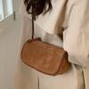 Popular Bolsa Boston de Este Año Retro Versátil 2025 Nuevo Diseño de Nicho Bolso Cruzado para Mujer Bolso Cilíndrico Mate