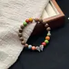 Jingdezhen nova pulseira de cerâmica pulseira de coração de menina infantil círculo único joia desenho animado fofo suprimento de barraca atacado