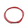 Cordón Hebilla de Cuentas de Arroz de Acero Inoxidable Cuerda de Cera Simple Cuerda Roja Joyería Cuerda Negra Cuerda Trenzada DIY Collar