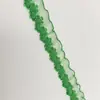 Fita Elástica de Seda de Peixe Colorida Elástica de 1,5cm Acessórios para Vestuário Fita Ondulada Renda Decorativa Material de Gola