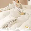 Colcha de fibra de soja colcha de invierno colcha de algodón núcleo de colcha dormitorio de estudiante colcha fresca de verano colcha individual primavera y otoño colcha universal para las cuatro estaciones colcha de aire acondicionado