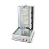 Parrilla Eléctrica de Barbacoa de Oriente Medio de Cuatro Cabezales Gb-950 Máquina de Kebab Turca Parrilla para Sándwiches de Carne Parrilla Giratoria para Barbacoa