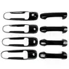 Adequado para 09-18 Dodge Ram 1500 2500 Preto Brilhante Adesivo de Maçaneta Decoração de Maçaneta de Porta Ram