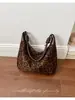 Bolsas Retrô Transfronteiriças Femininas Grande Capacidade 2026 Novo Estilo Design de Nicho Bolsa de Ombro Cruzada Para Aula Deslocamento Bolsa Tote