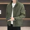 Chaqueta Casual Simple con Cuello Alto para Hombre 2026, Nueva Chaqueta de Primavera y Otoño para Hombre, Ropa para Hombre