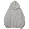 Nueva sudadera con capucha de hombros caídos para otoño e invierno transfronteriza, unisex, color liso, moderna, casual, versátil