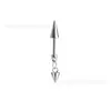 Brincos de Liga de Titânio F136 Joias para Piercing Corporal Ponto de Cone Perfurante Unha de Diabo Pingente Design Personalizado Brincos para Cartilagem da Orelha