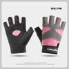 Esportes masculinos e femininos treinamento resistente ao desgaste equitação fina barra horizontal ciclismo ioga kettlebell exercício antiderrapante meio dedo luvas de fitness