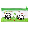 Estojo de Lápis Panda de Desenho Animado Bolsa de Armazenamento de Material Escolar Presente de Recompensa Prêmio para Estudante Bolsa de Material Escolar Original de Panda PVC
