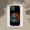 Adecuado para funda de teléfono iPhone15 nuevo Yin Yang Tai Chi pez dragón