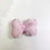 Acessórios de Adorno de Cabeça com Laço de Tecido Mercerizado Nó de Osso Perolado Acessórios de Cabelo Feitos à Mão Acessórios para Sapatos e Meias Infantis DIY Acessórios