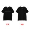 Algodão Puro Europeu e Americano Verão Nova Moda Marca Estampa de Letras Casual Versátil Camiseta Solta High Street Casal ins Top da Moda