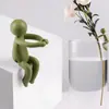Suporte para planta hidropônica, companheiro de crescimento de plantas, recipiente hidropônico, suporte para plantas, suporte de decoração de mesa, grampo