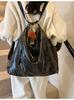 Bolso de mano para mujer, bandolera informal de gran capacidad, multifuncional, estilo moderno, 2024